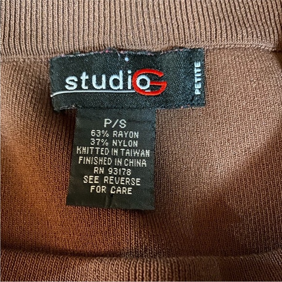 Studio‎ G Ruffled Knit Skirt - Picture 7 of 8